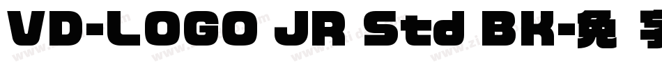 VD-LOGO JR Std BK字体转换